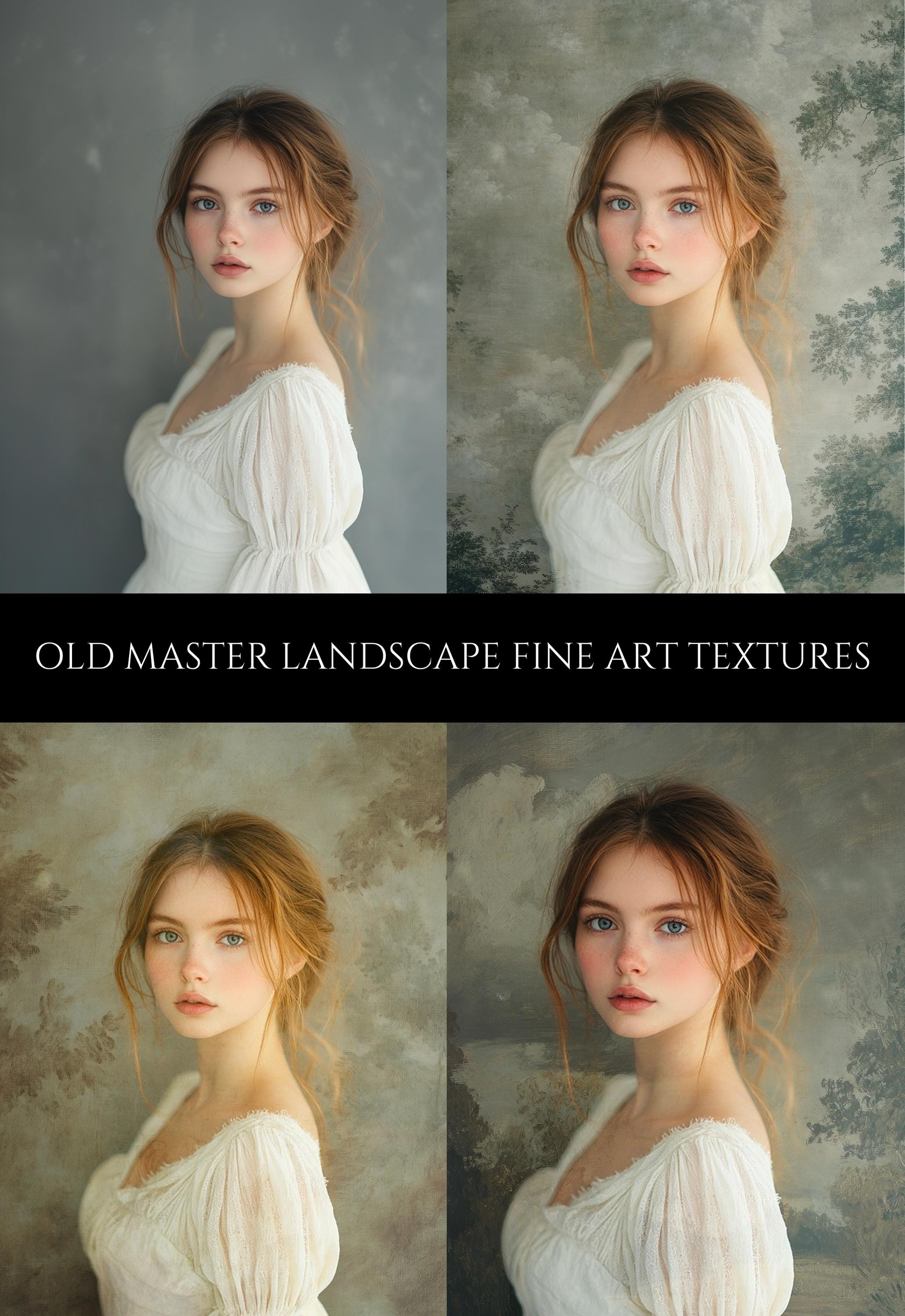 Old Master Landscape Fine Art Textures