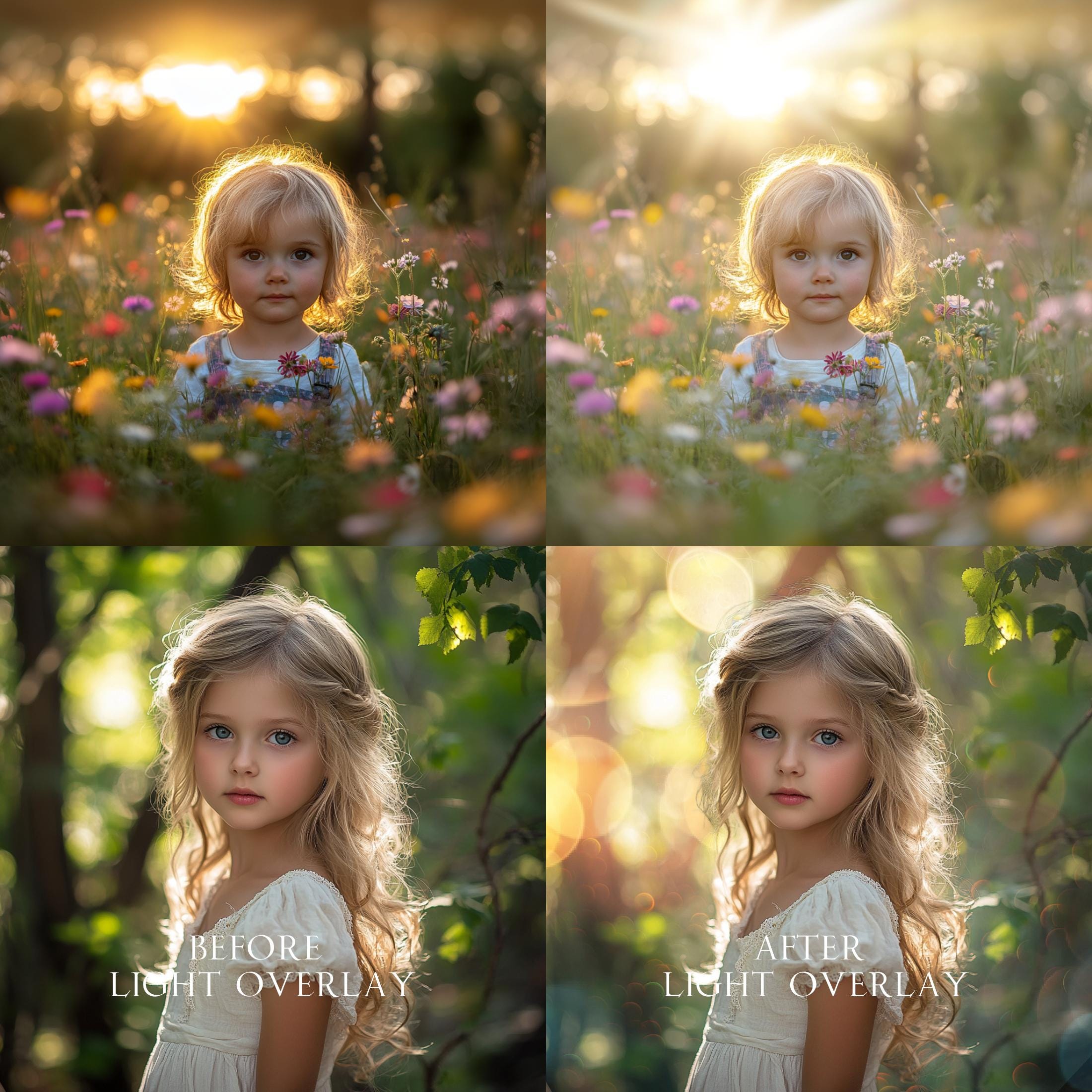 Natural Light Photo Overlays