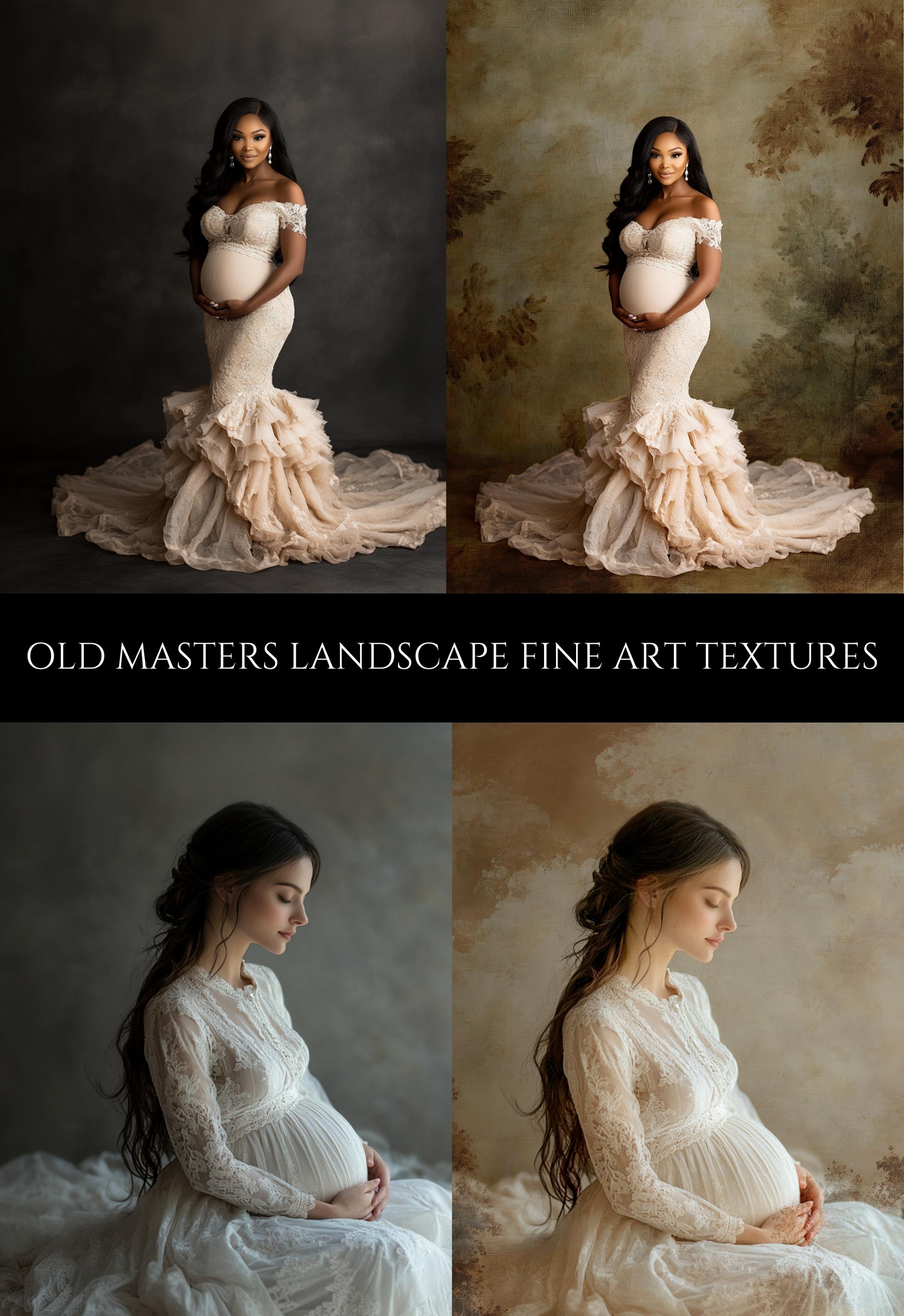 Old Master Landscape Fine Art Textures