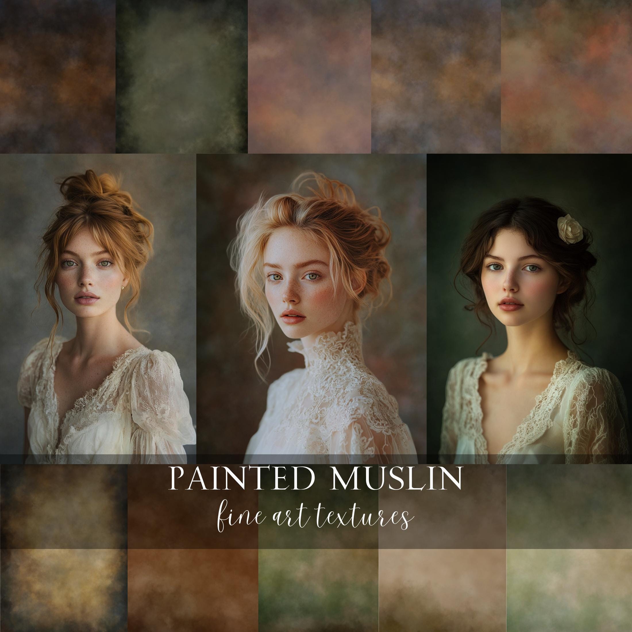 Painted Muslin Fine Art Textures