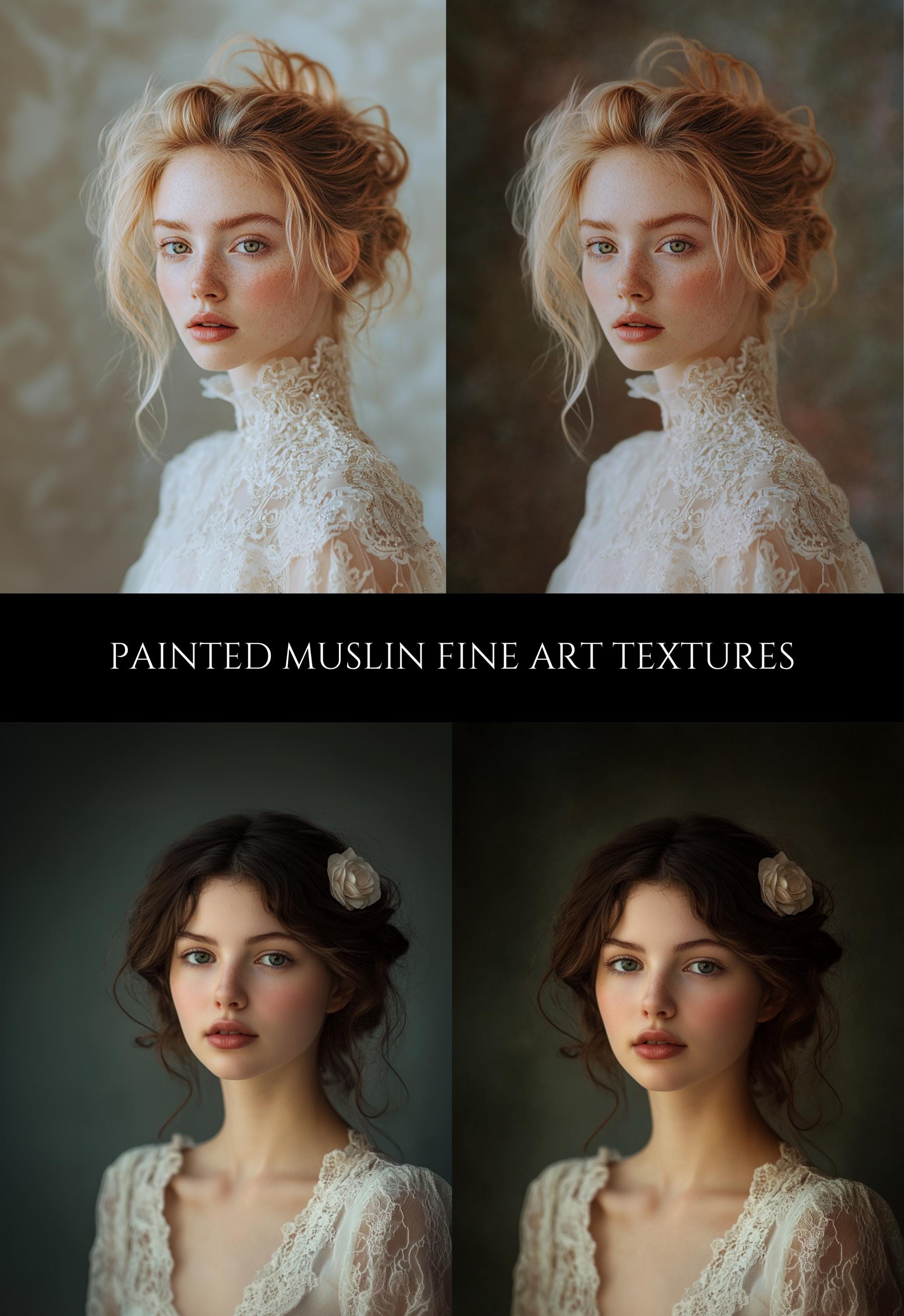 Painted Muslin Fine Art Textures