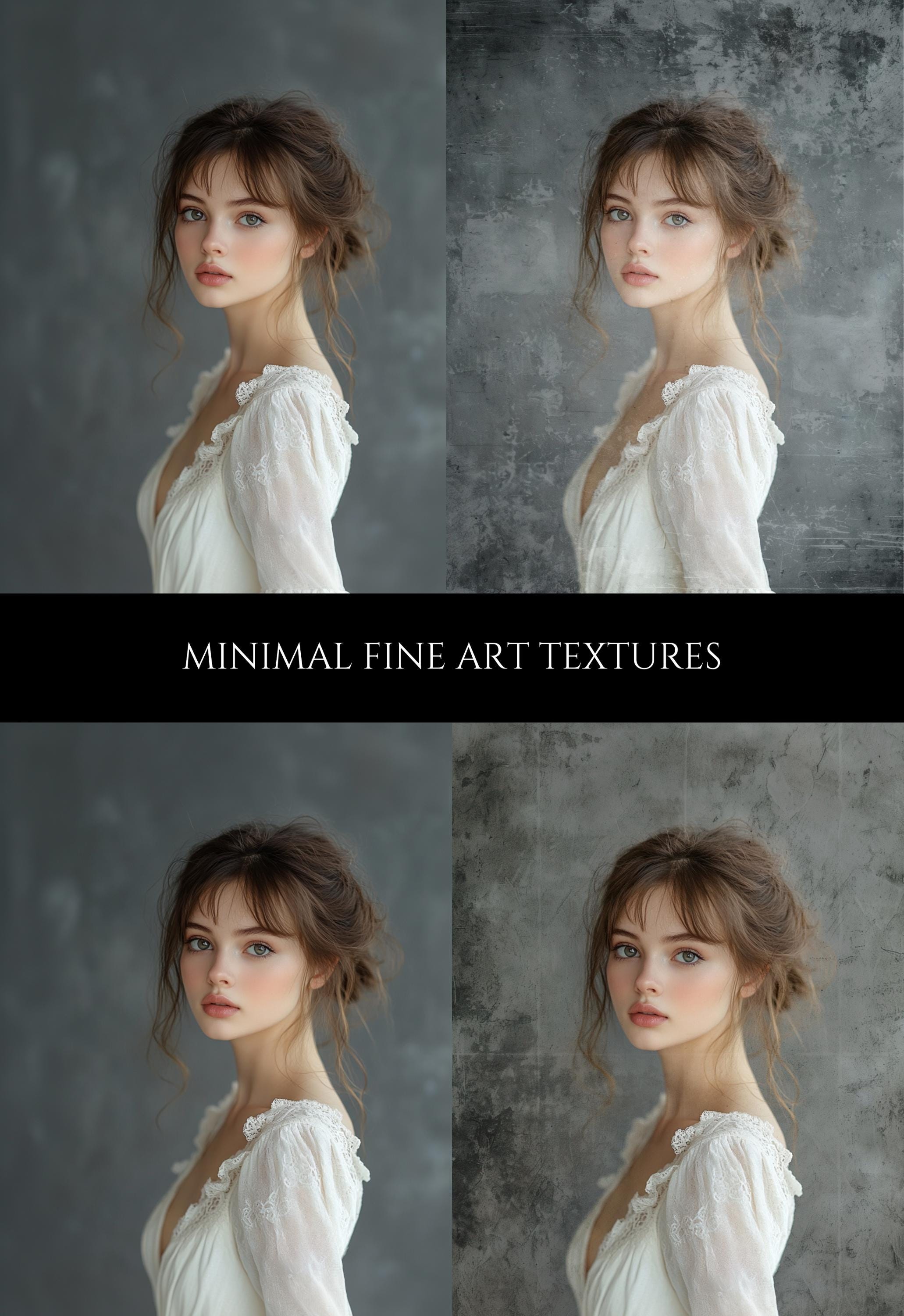 Minimal Grey Fine Art Textures