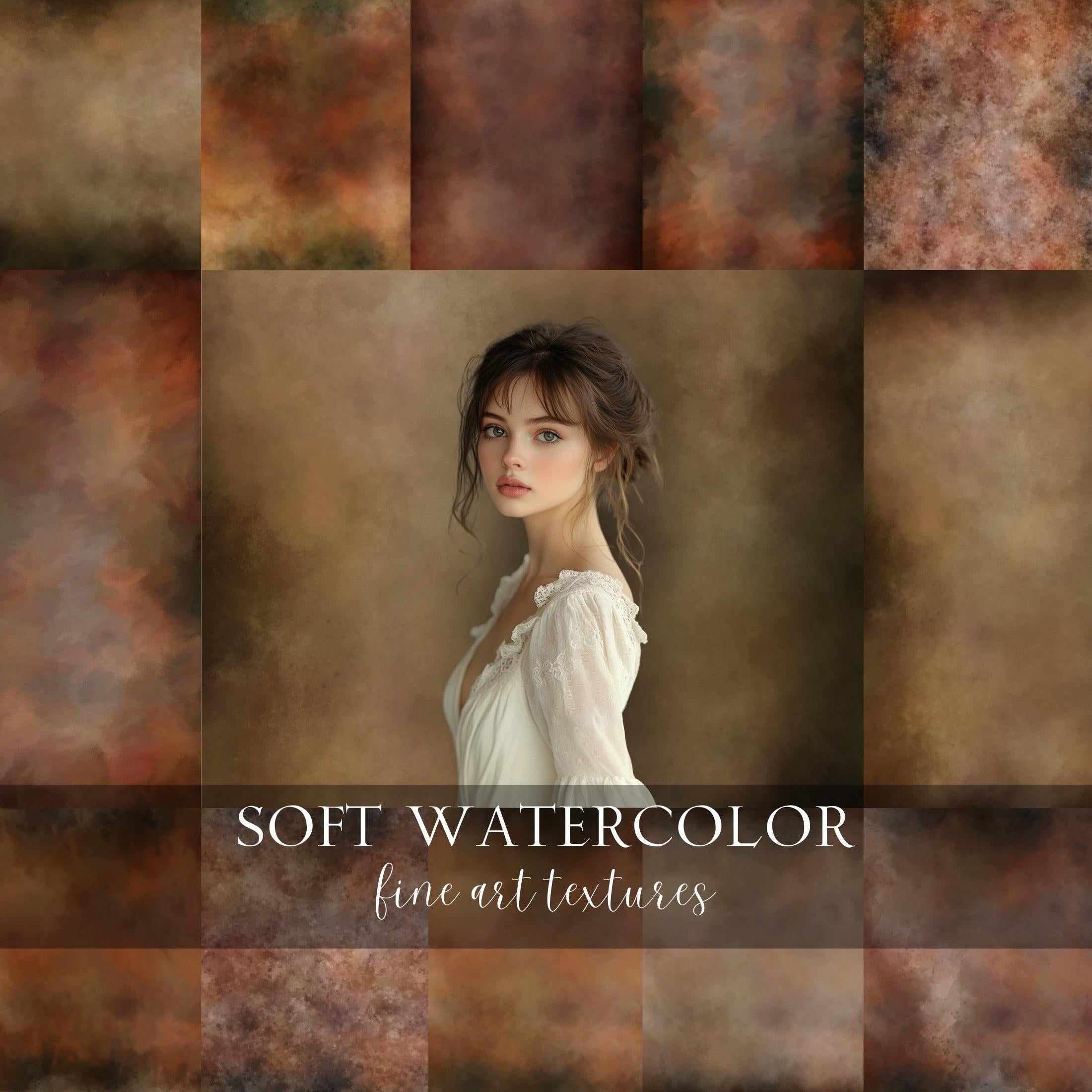 Soft Watercolor Old Master Fine Art Textures