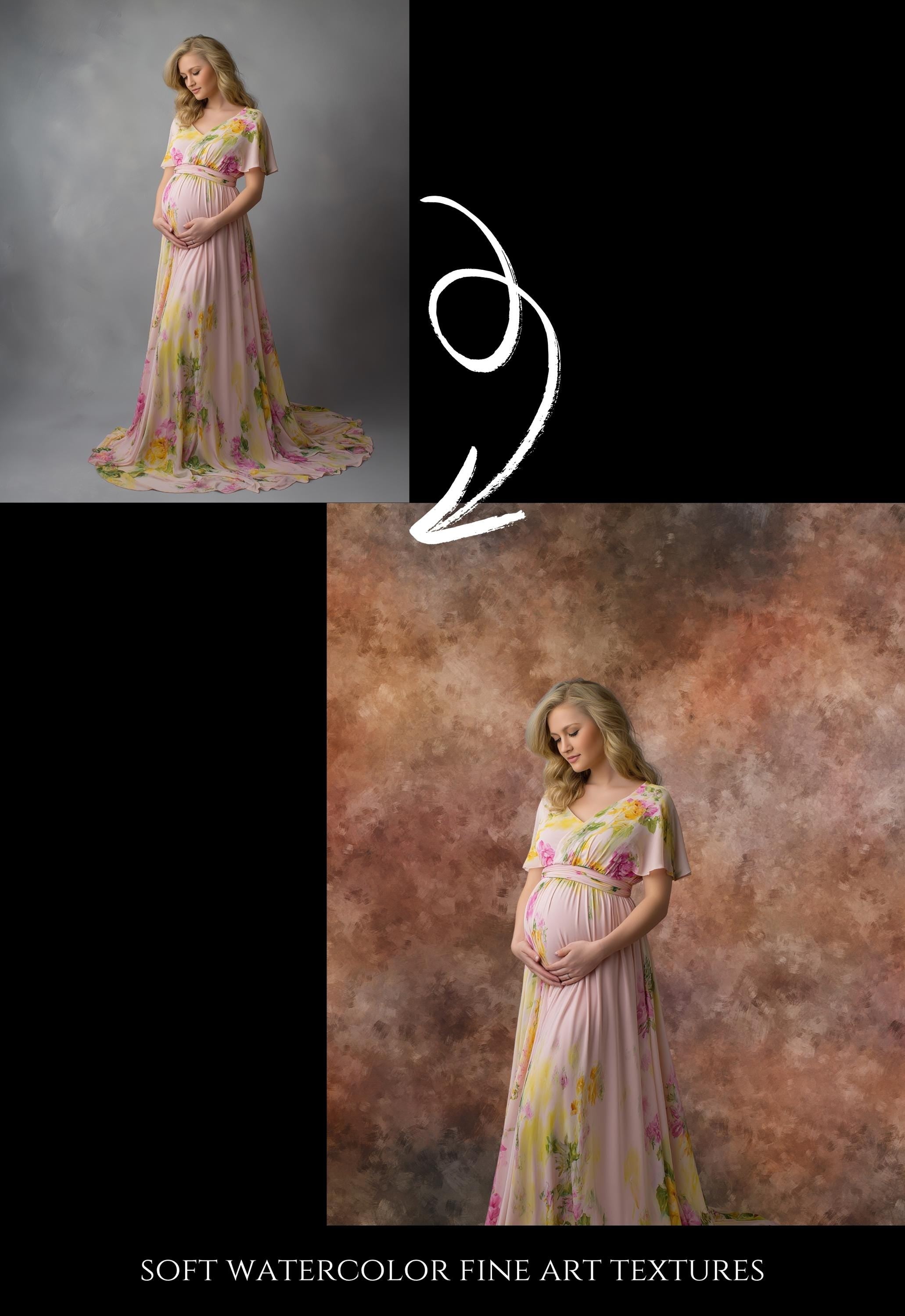 Soft Watercolor Old Master Fine Art Textures