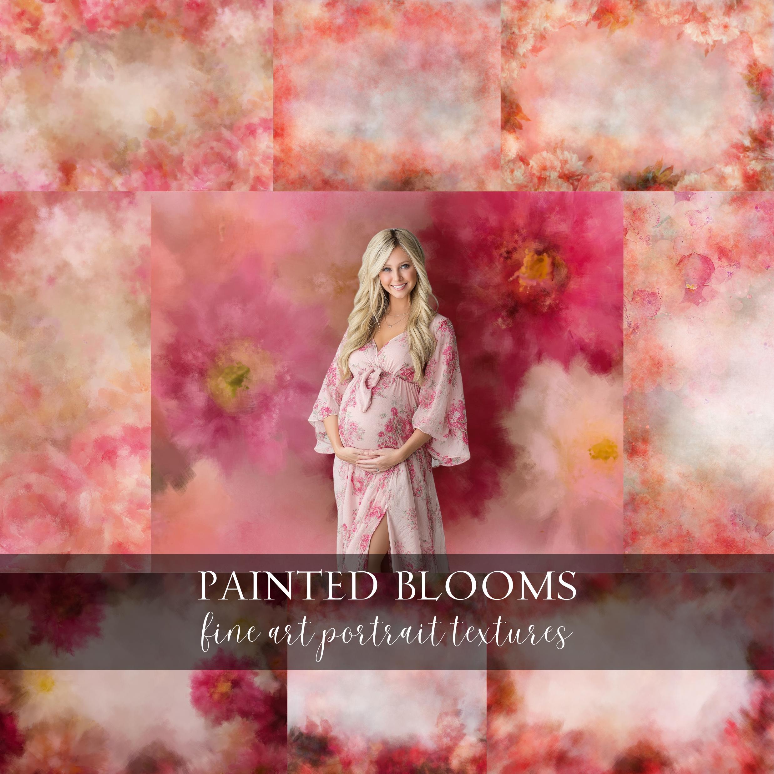 Painted Florals Fine Art Textures