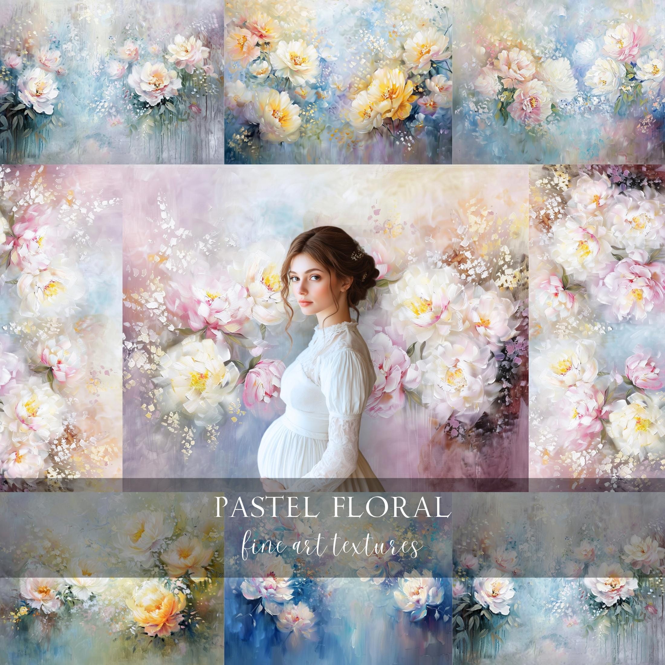 Pastel Floral Fine Art Textures