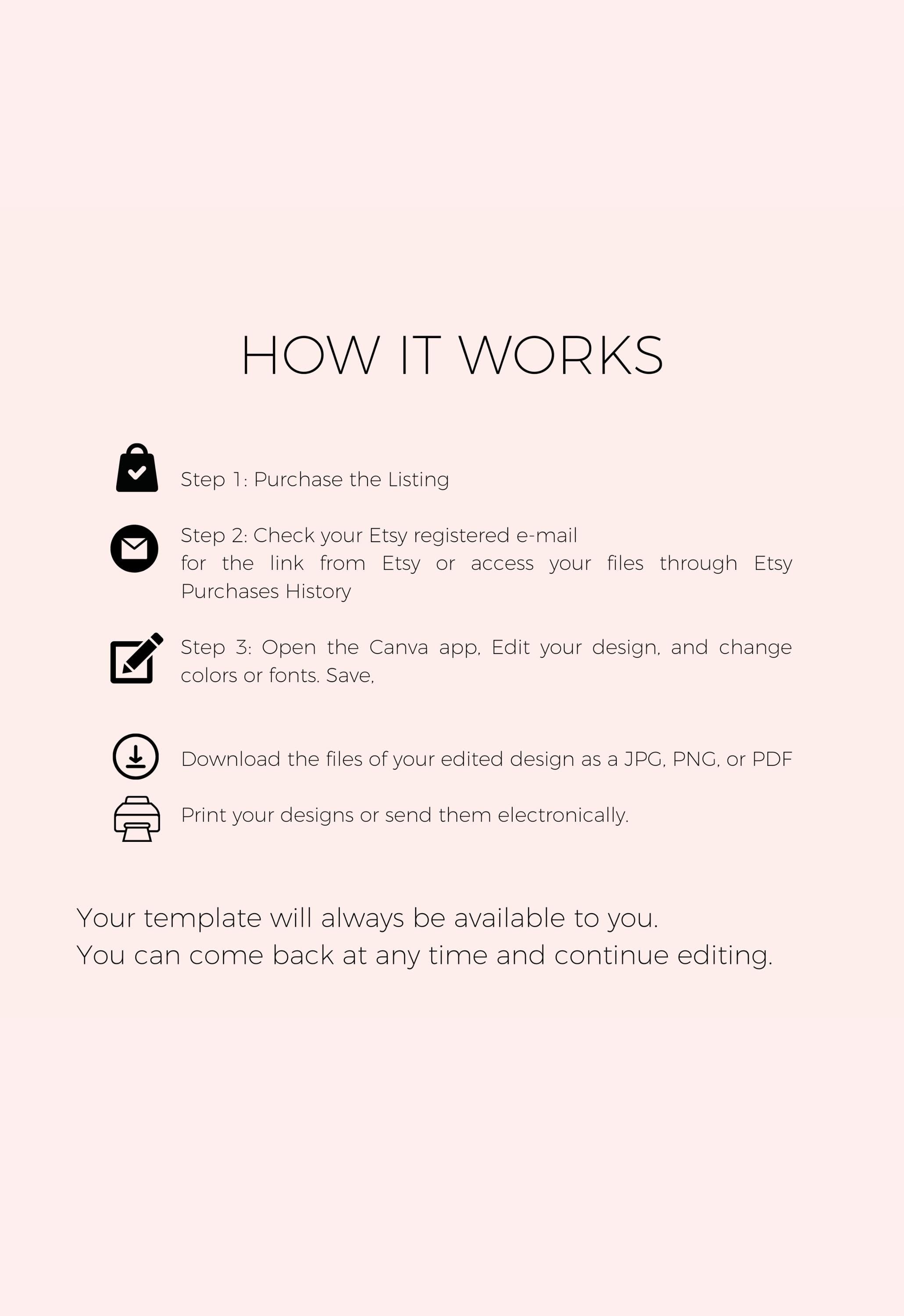 Christmas Ornament Digital Backdrop Editable Canva Template