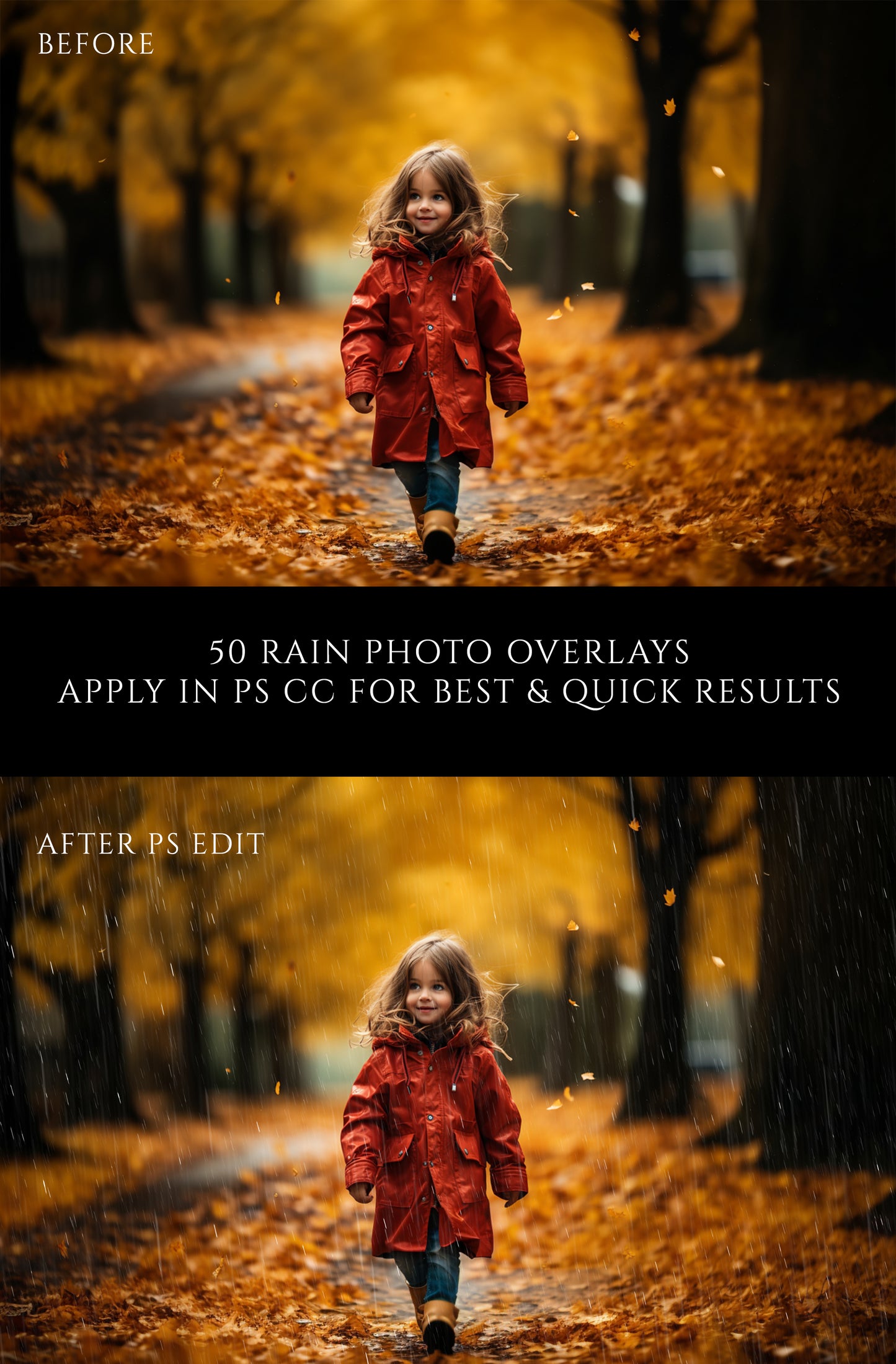 Rain Photo Overlays