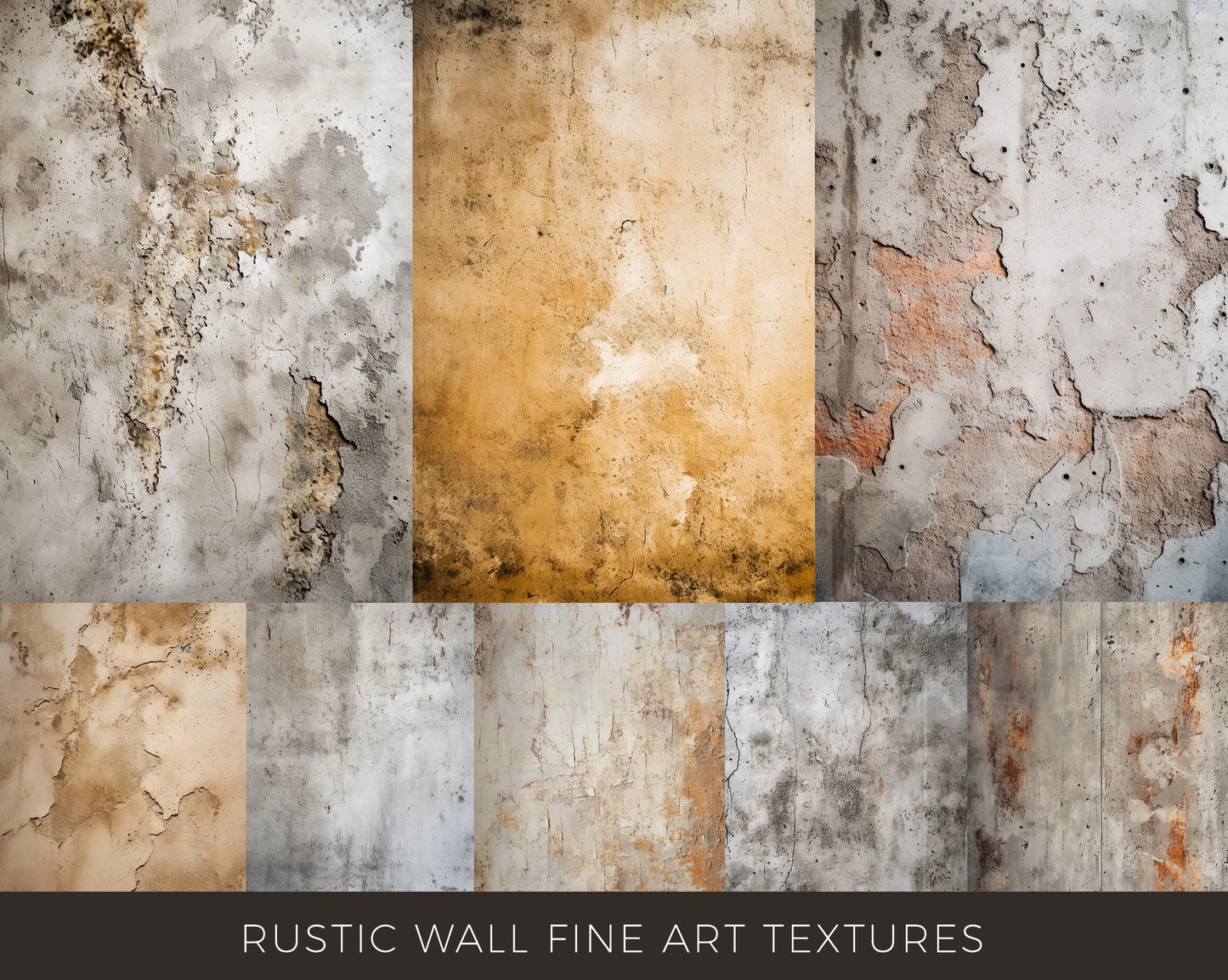 17 Rustic Wall Fine Art Textures