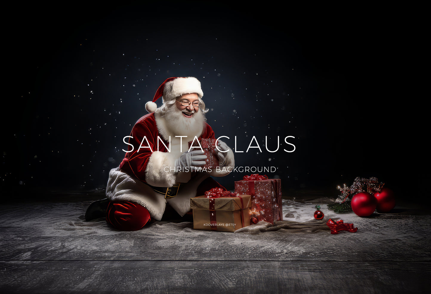 Santa Claus Digital Background