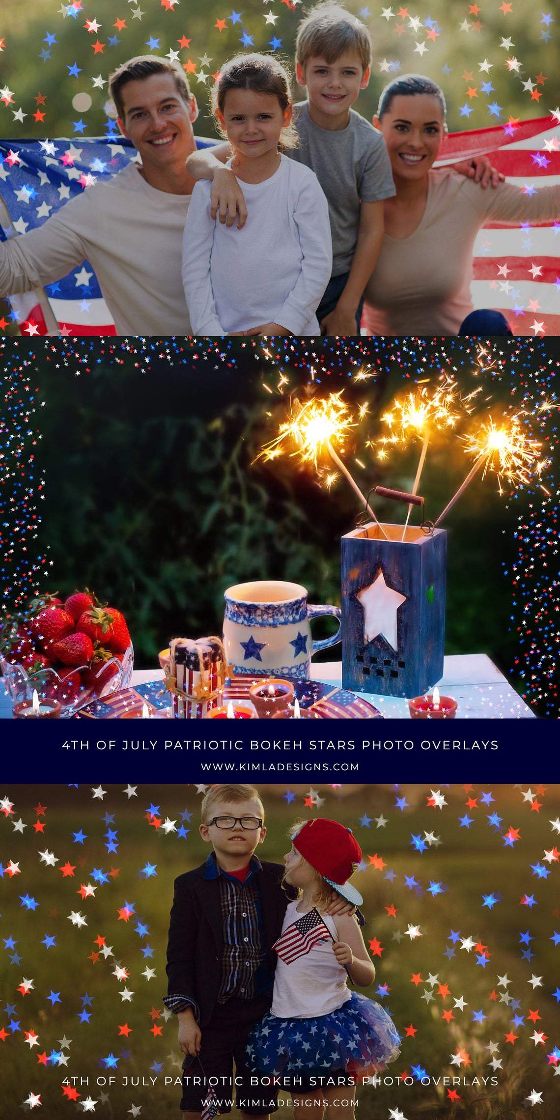 4th of July Bundle Offer Photo Overlays