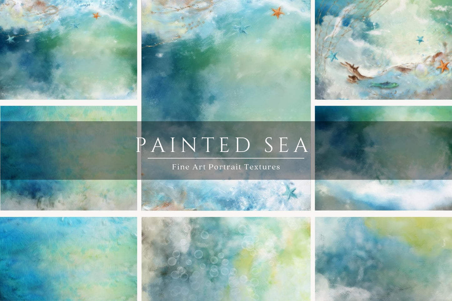 Painted Sea Fine Art Textures