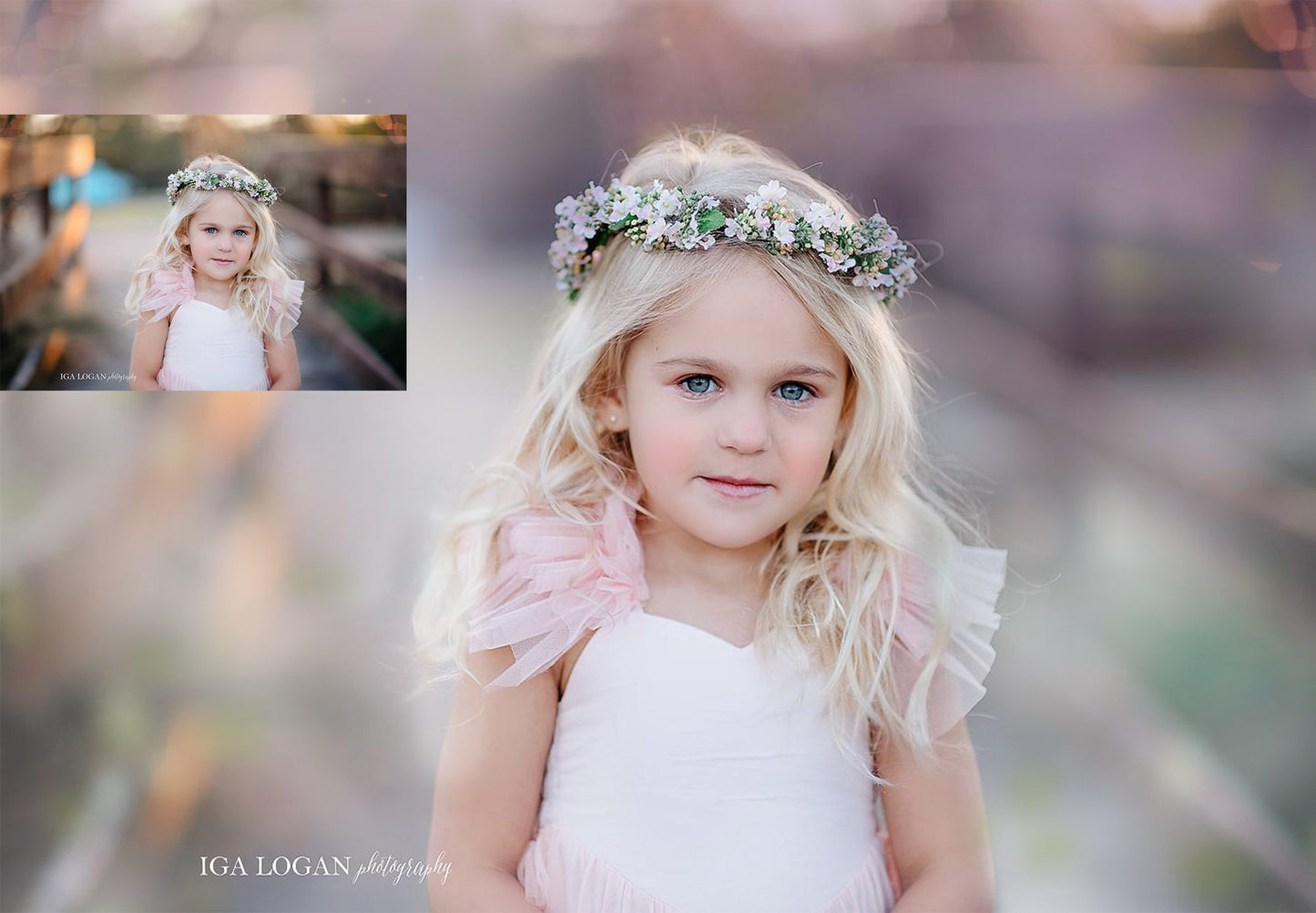 Artistic Blur Photo Overlays - Photoshop Overlays, Digital Backgrounds and Lightroom Presets