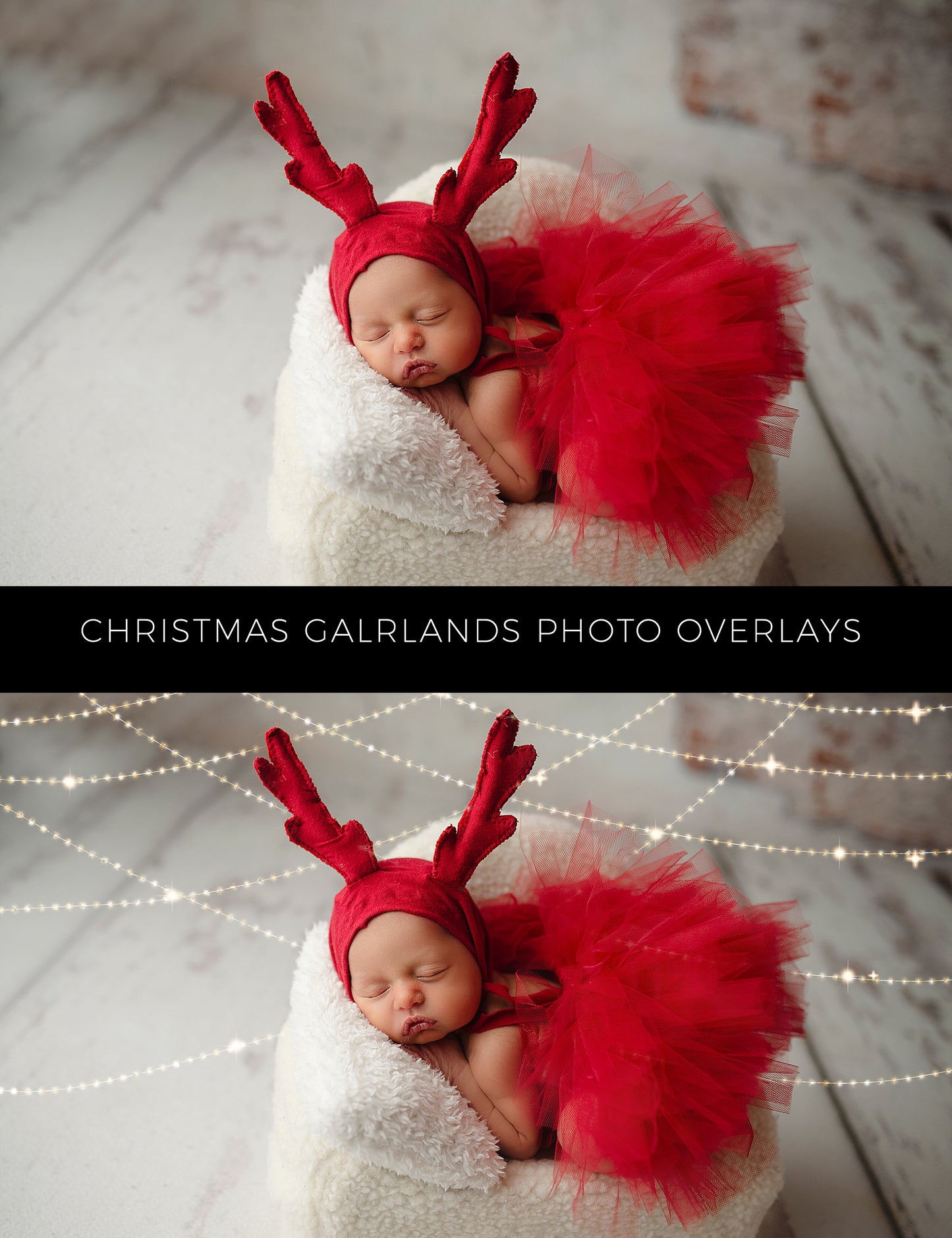 Christmas Garlands Photo Overlays
