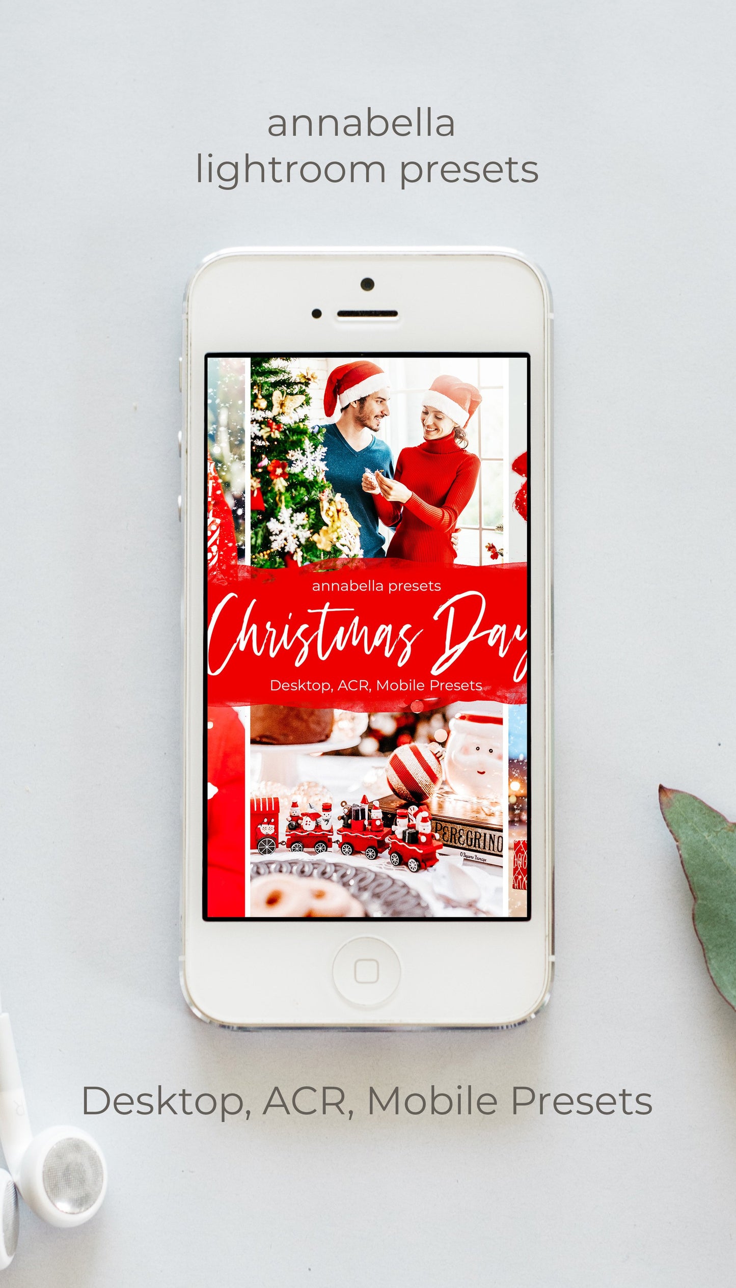 7 Christmas Mobile Lightroom Preset & Desktop, Bright Photo Editing Filter, Winter Holiday Preset for Instagram Blogger, Clean Airy Filter