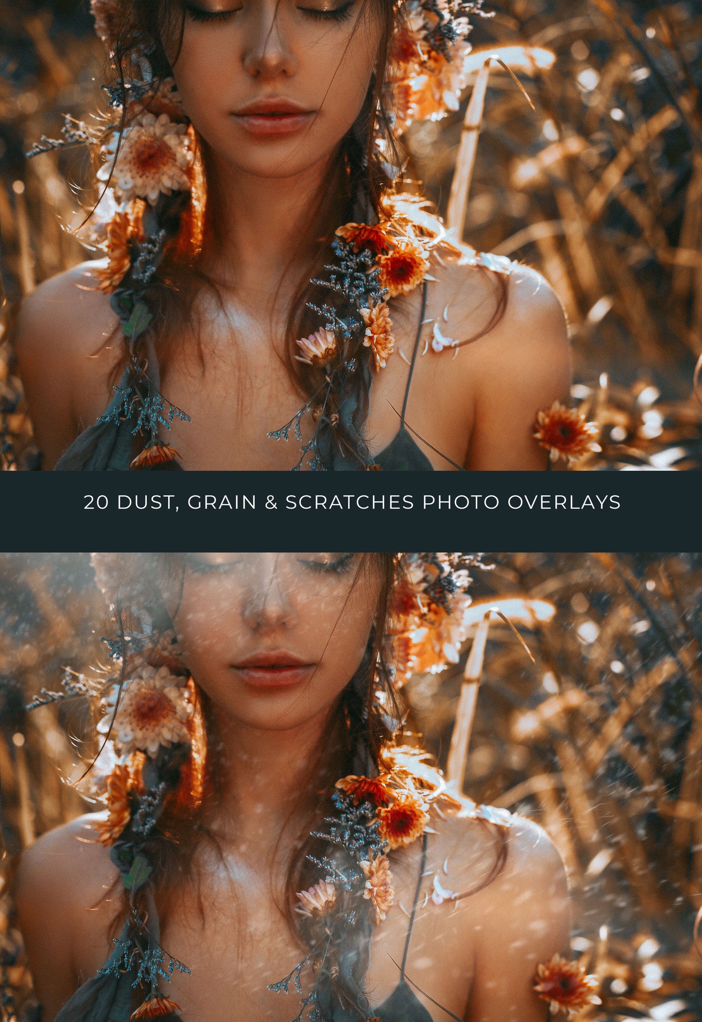 Vintage Film Dust and Scratches Photo Overlays