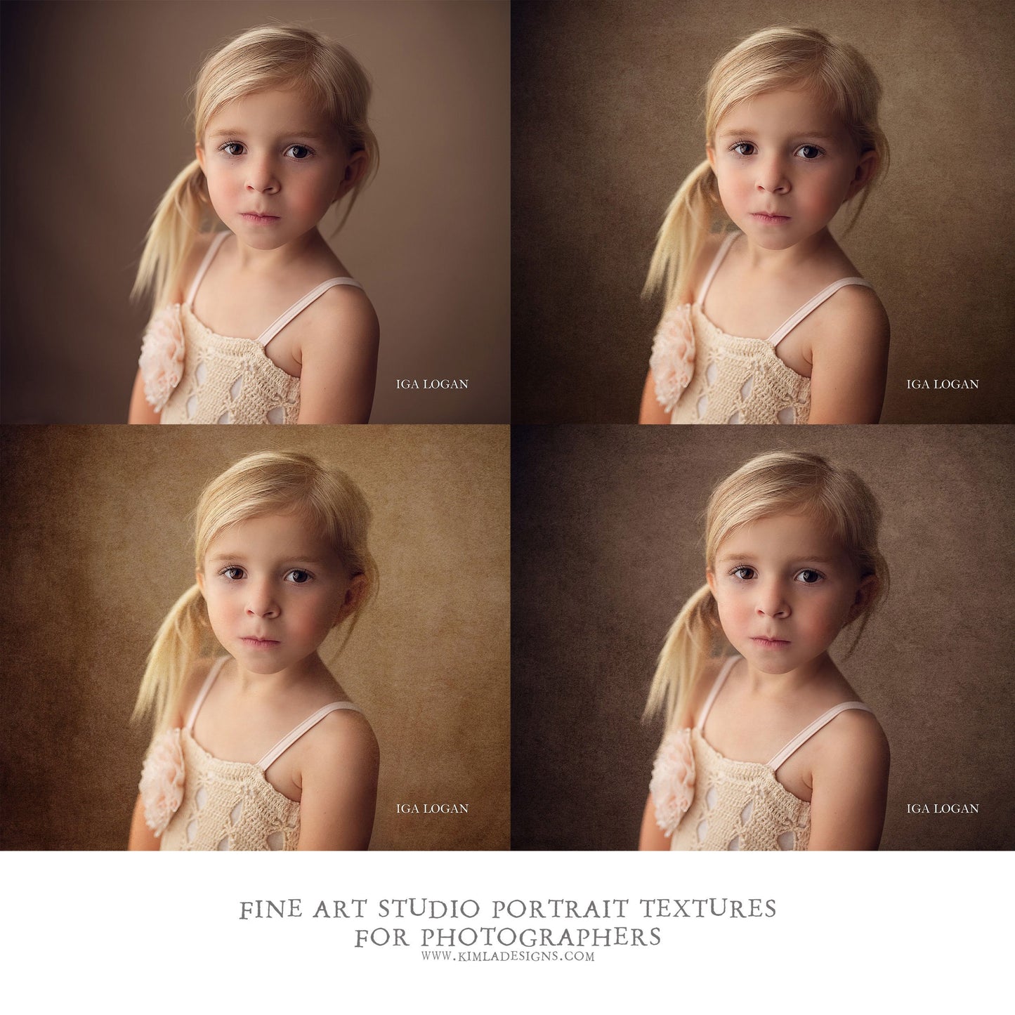Fine Art Studio Portrait Textures