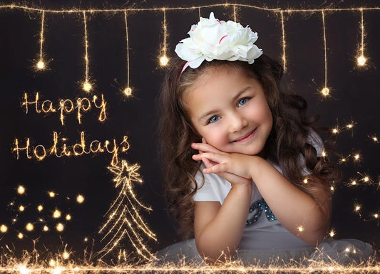 Holiday Sparklers Photo Overlays vol.2 - Photoshop Overlays, Digital Backgrounds and Lightroom Presets