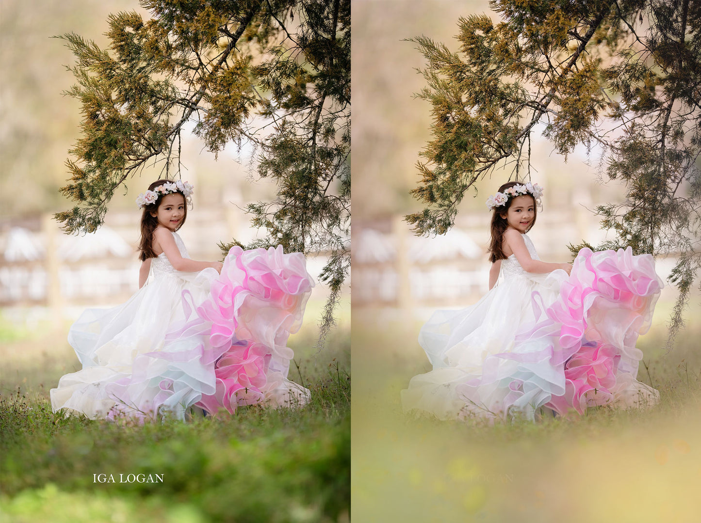 Pastel Summer Painted Photo Overlays