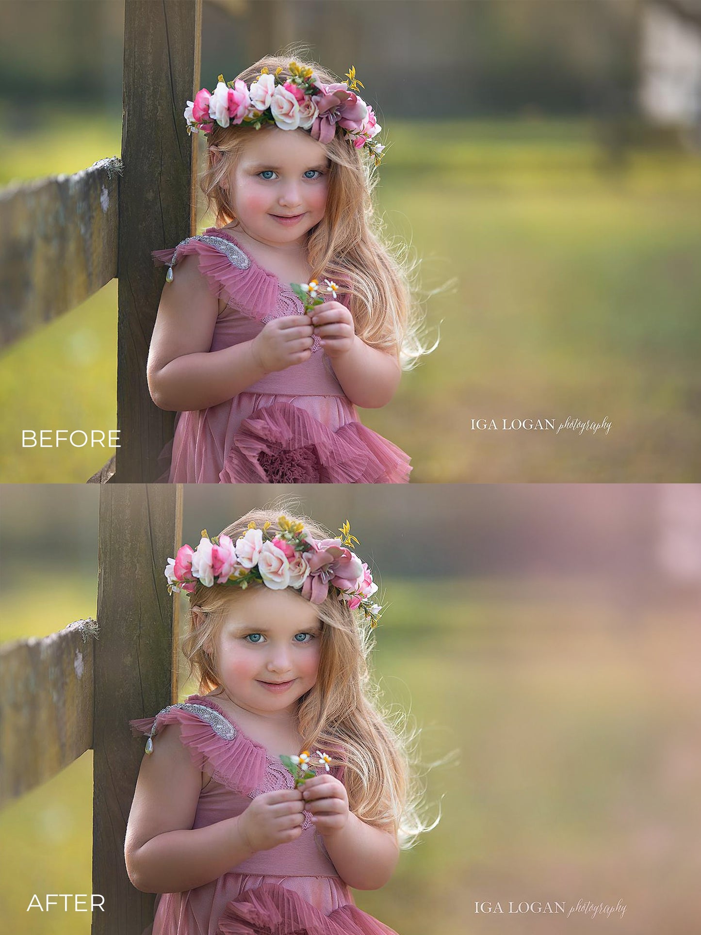 Pastel Spring Photo Overlays - Photoshop Overlays, Digital Backgrounds and Lightroom Presets