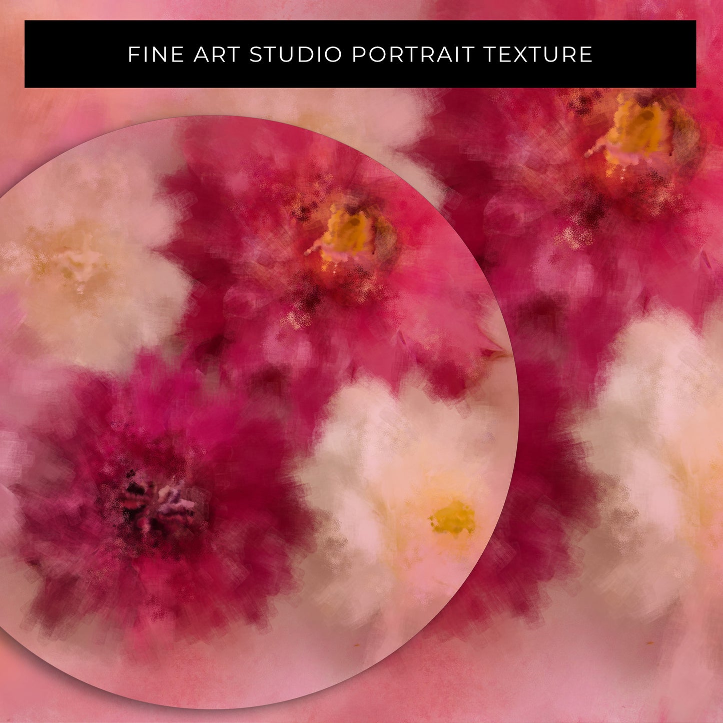 Pink Floral Fine Art Textures