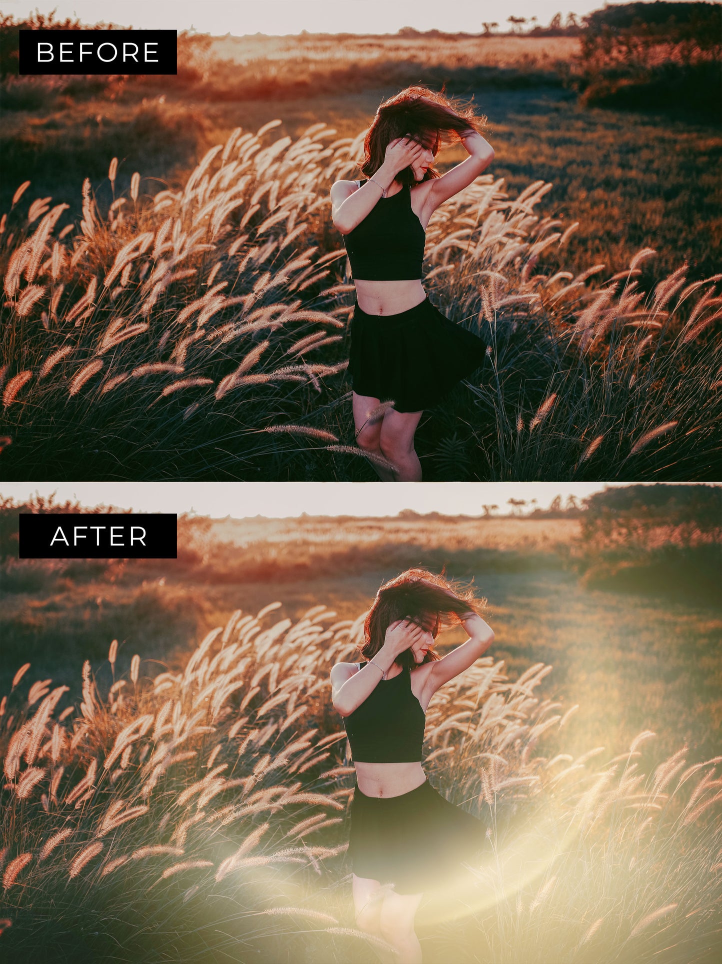 Ring Lens Flare Photo Overlays