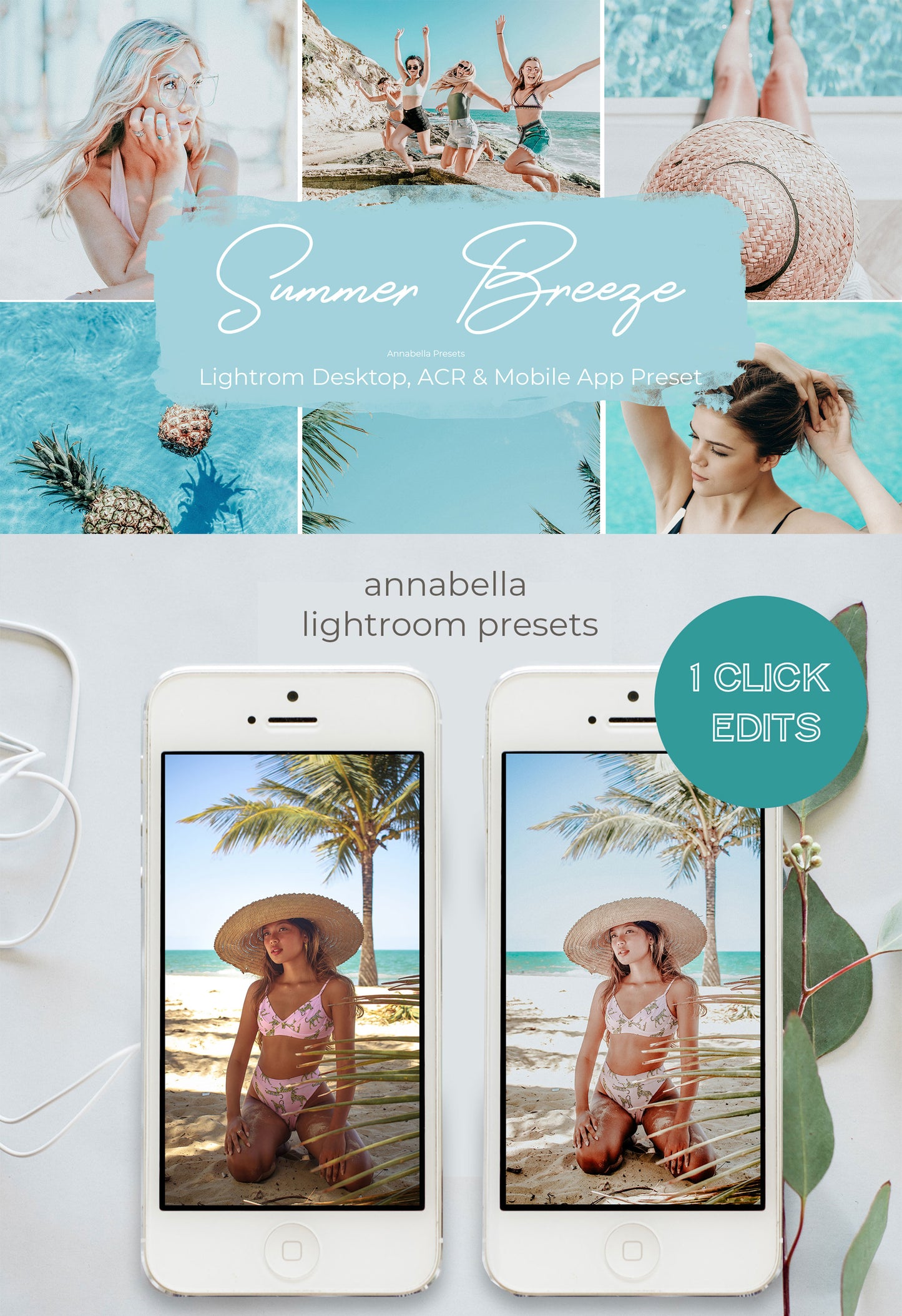 Summer Breeze Lightroom Desktop and Mobile Presets