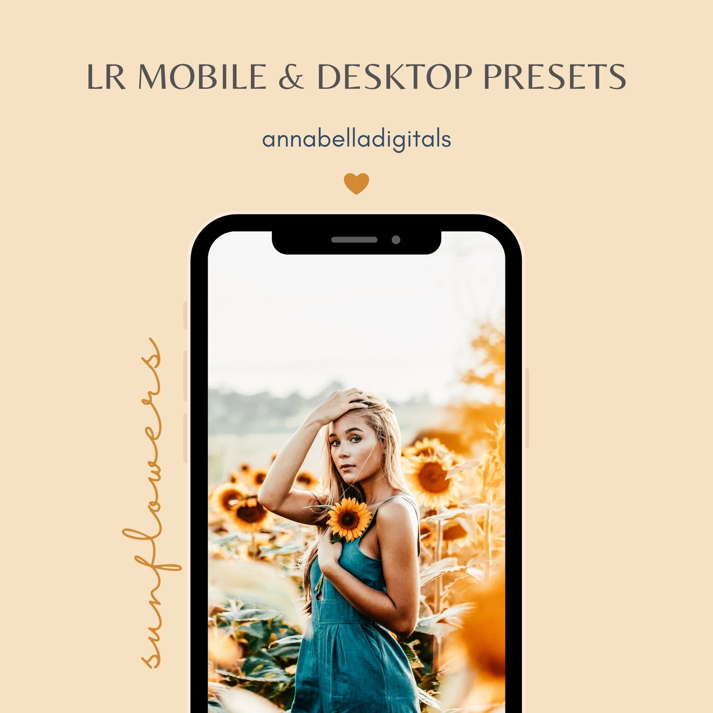 Sunflowers Lightroom Desktop and Mobile Presets