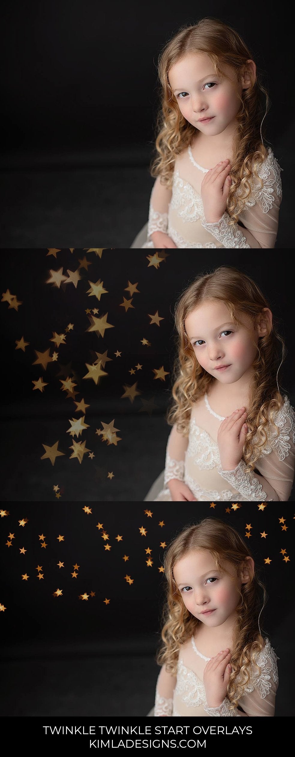 Twinkle Twinkle Star Overlays - Photoshop Overlays, Digital Backgrounds and Lightroom Presets