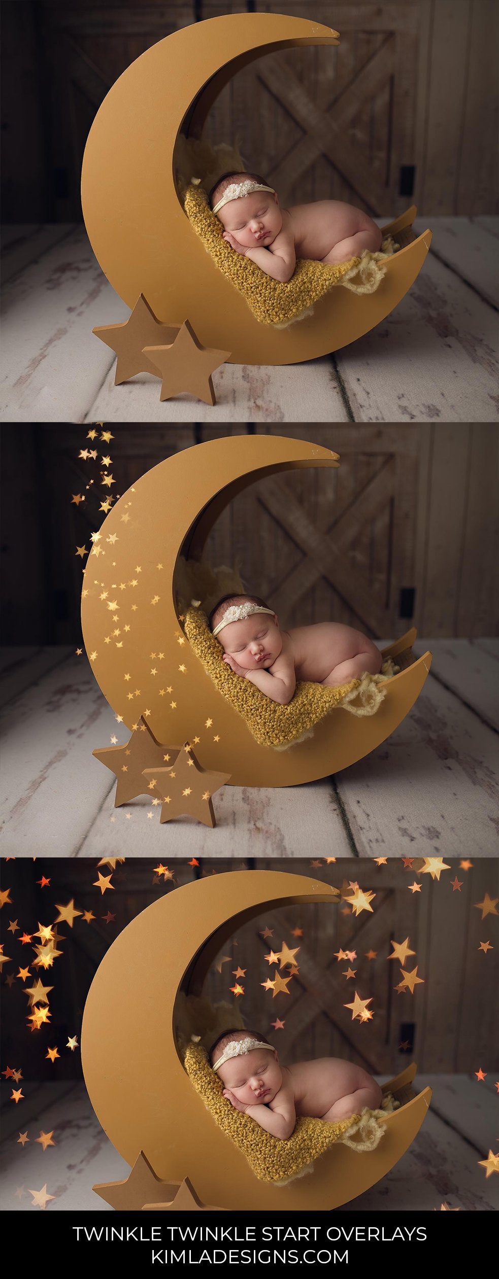 Twinkle Twinkle Star Overlays - Photoshop Overlays, Digital Backgrounds and Lightroom Presets