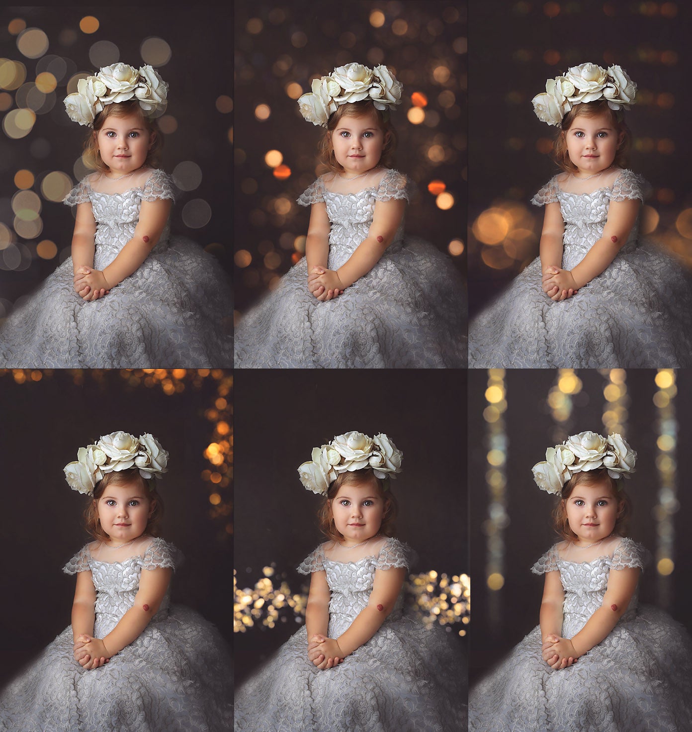 100+ Christmas Gold Bokeh Overlays - Photoshop Overlays, Digital Backgrounds and Lightroom Presets