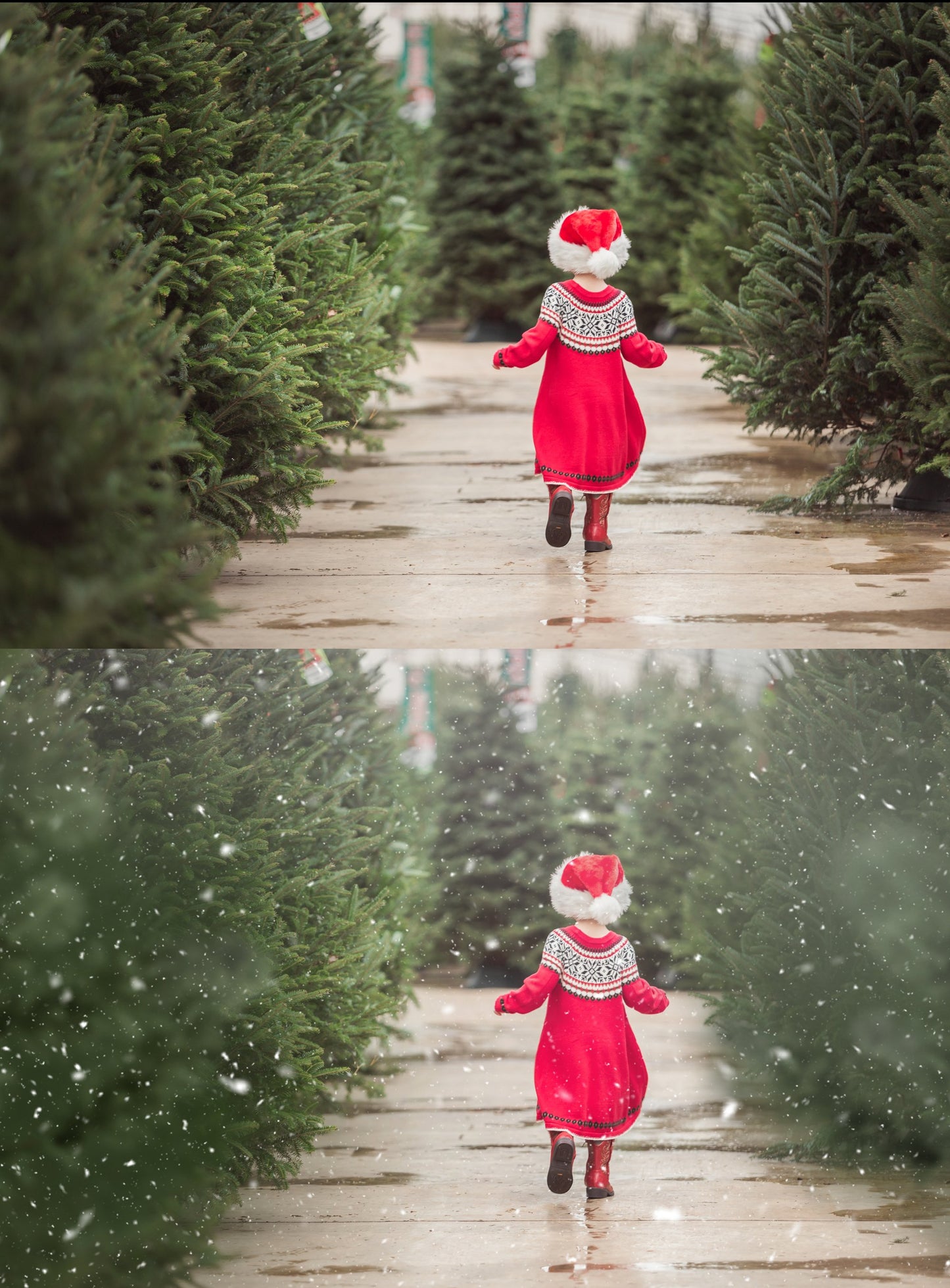 White Winter Overlays and Brushes + 2 Free Gifts - Photoshop Overlays, Digital Backgrounds and Lightroom Presets