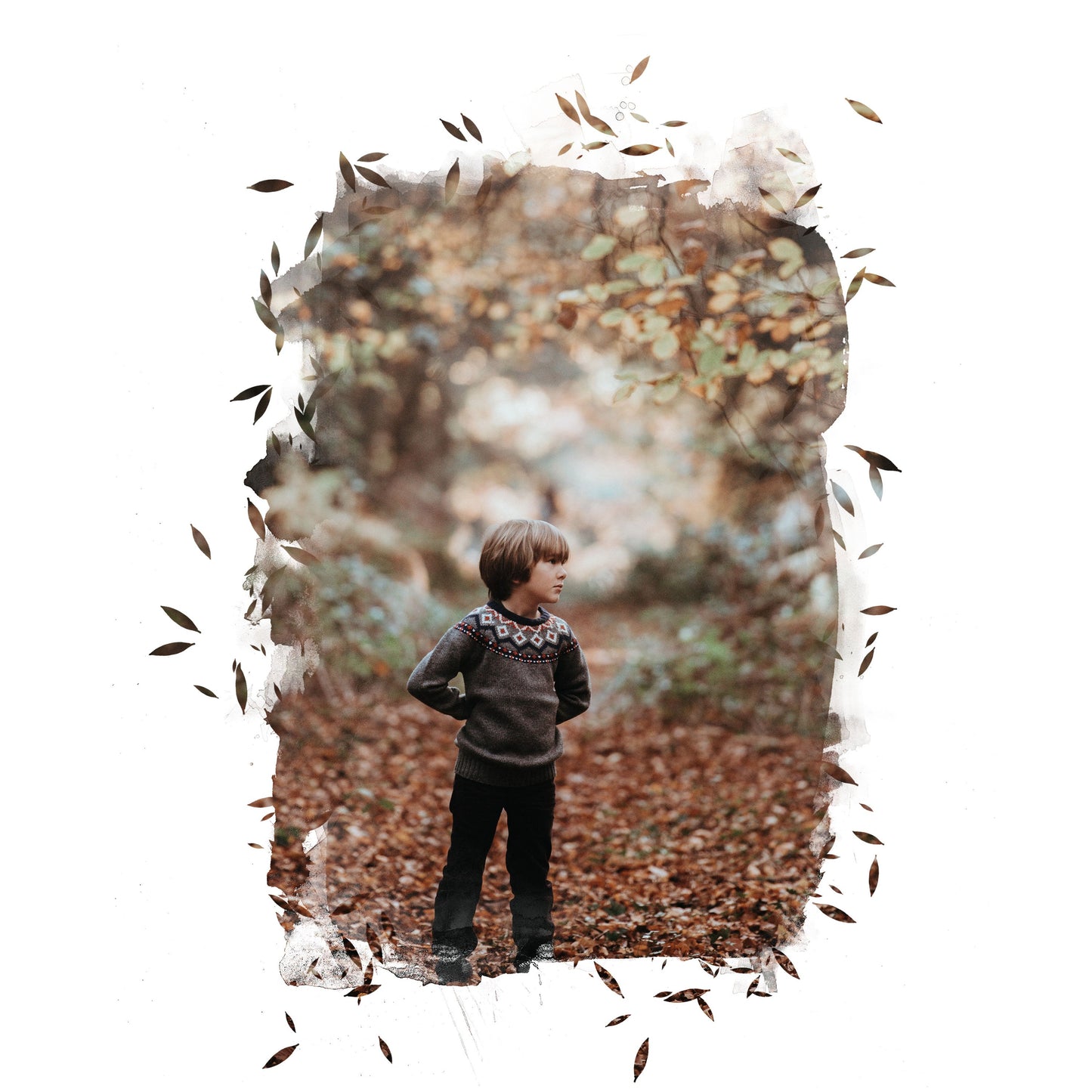 Watercolor Fall Photo Masks
