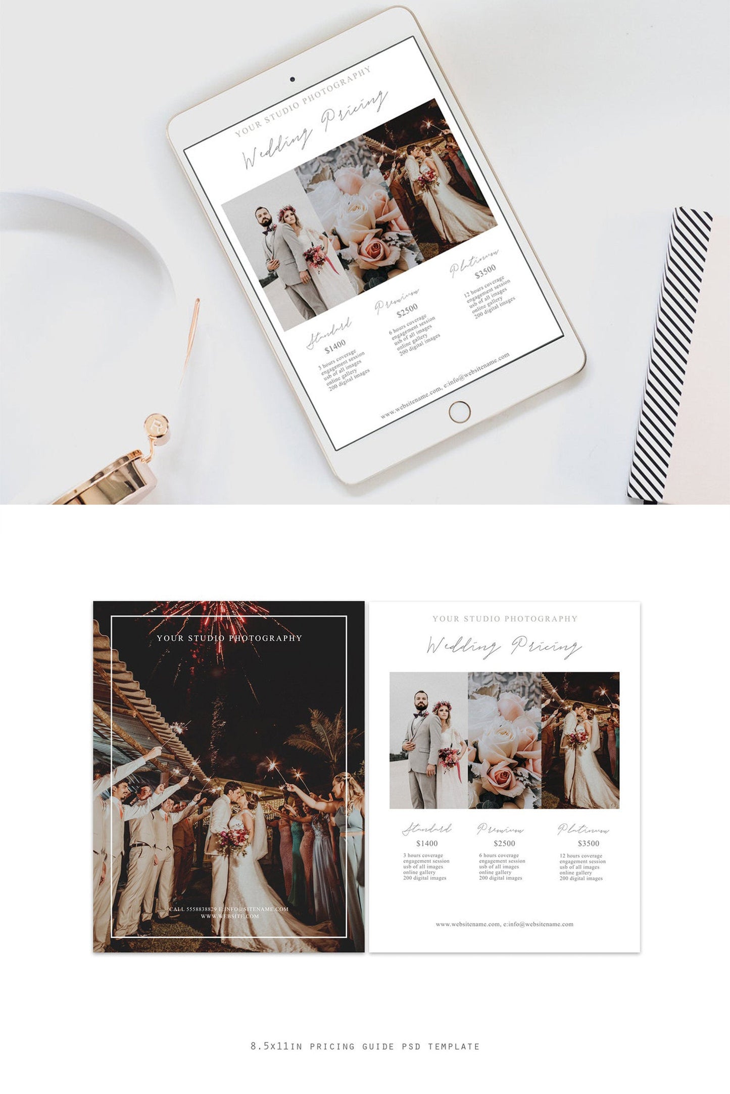 Photography Pricing Guide Template