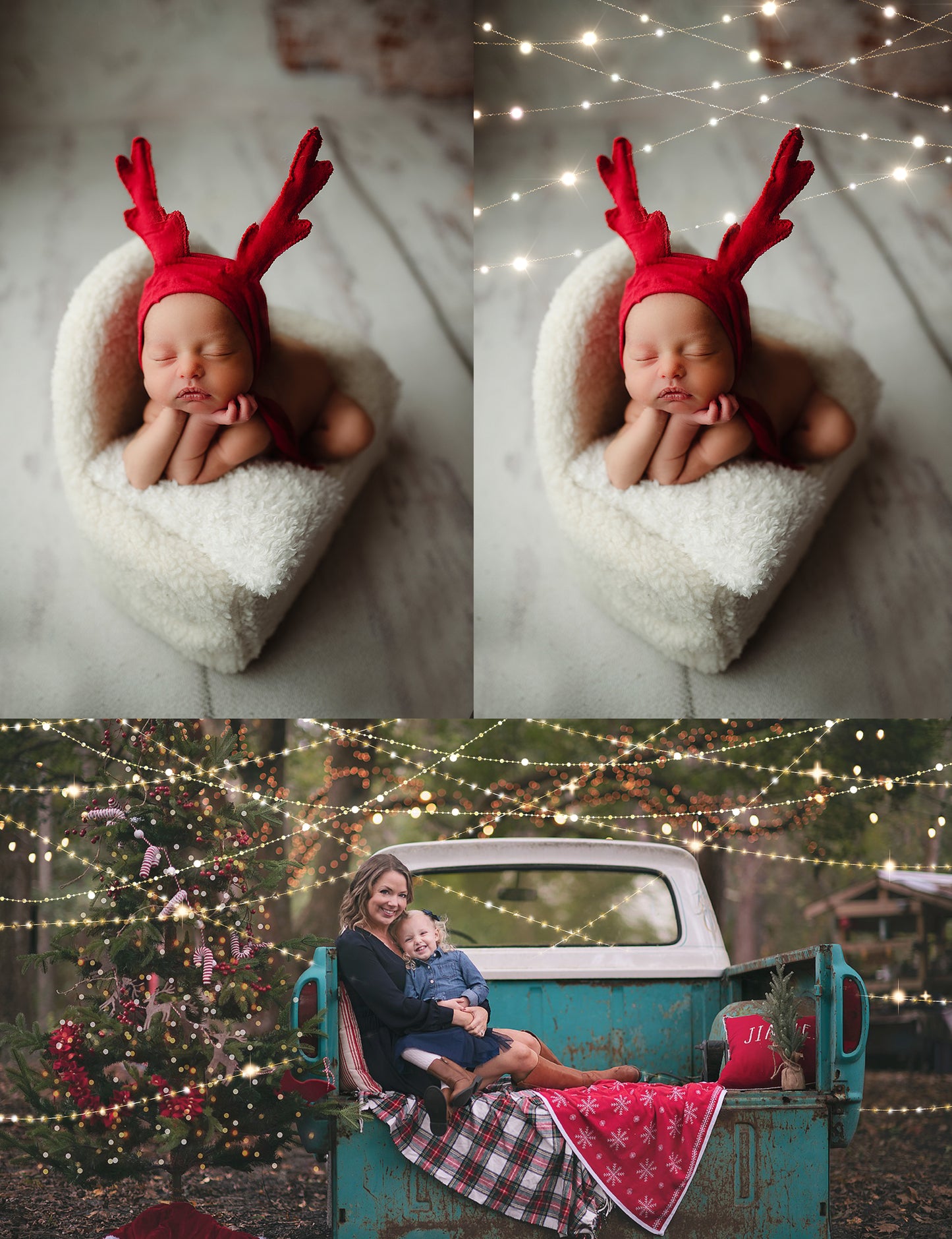 Christmas Garlands Photo Overlays