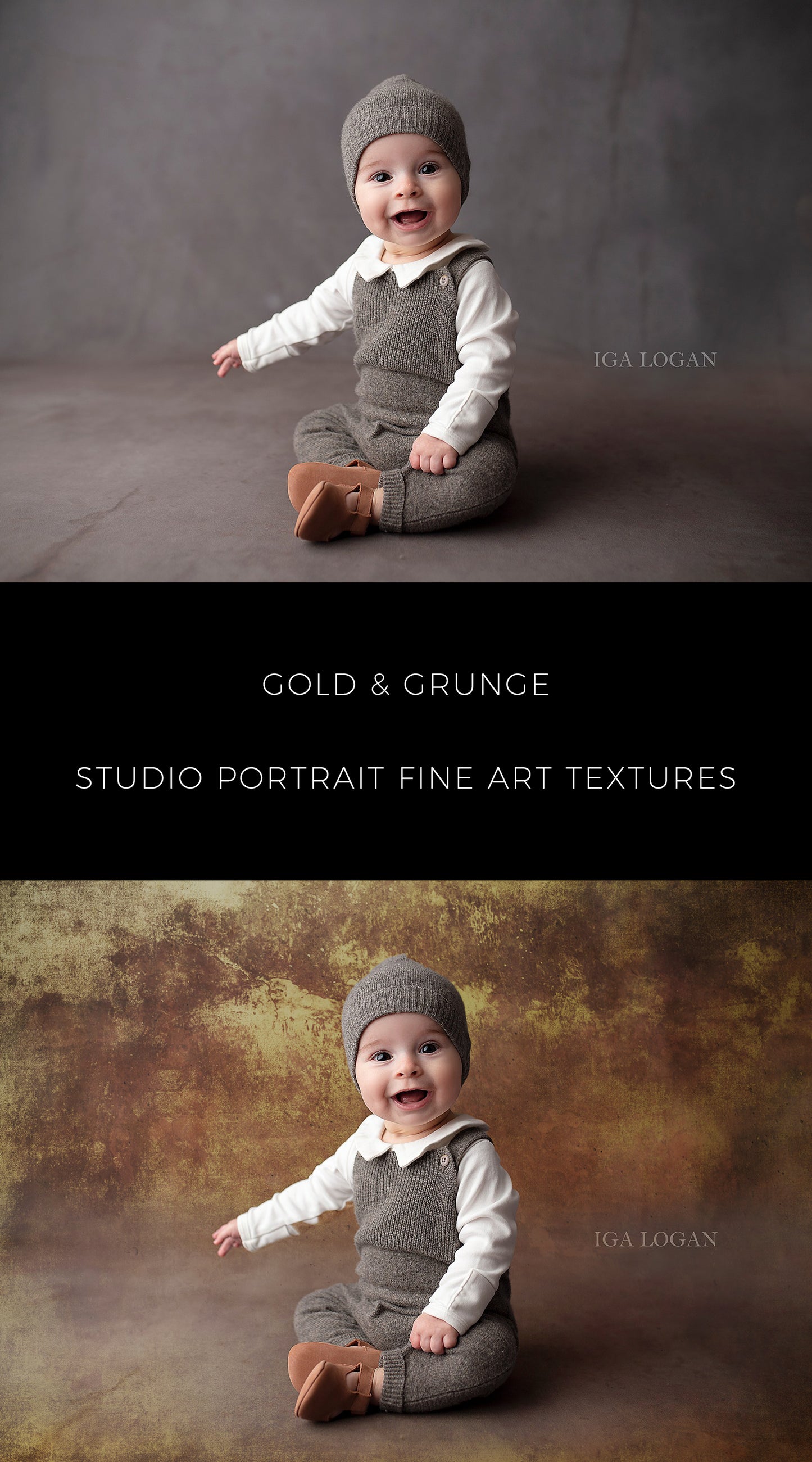 Gold and Grunge Fine Art Textures