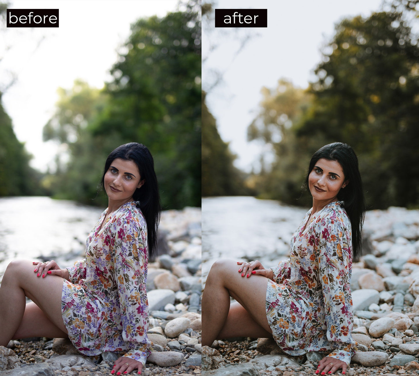 5 Lifestyle Desktop and Mobile Lightroom Presets, Clean Film Lightroom Presets for Professional Photographers and Bloggers