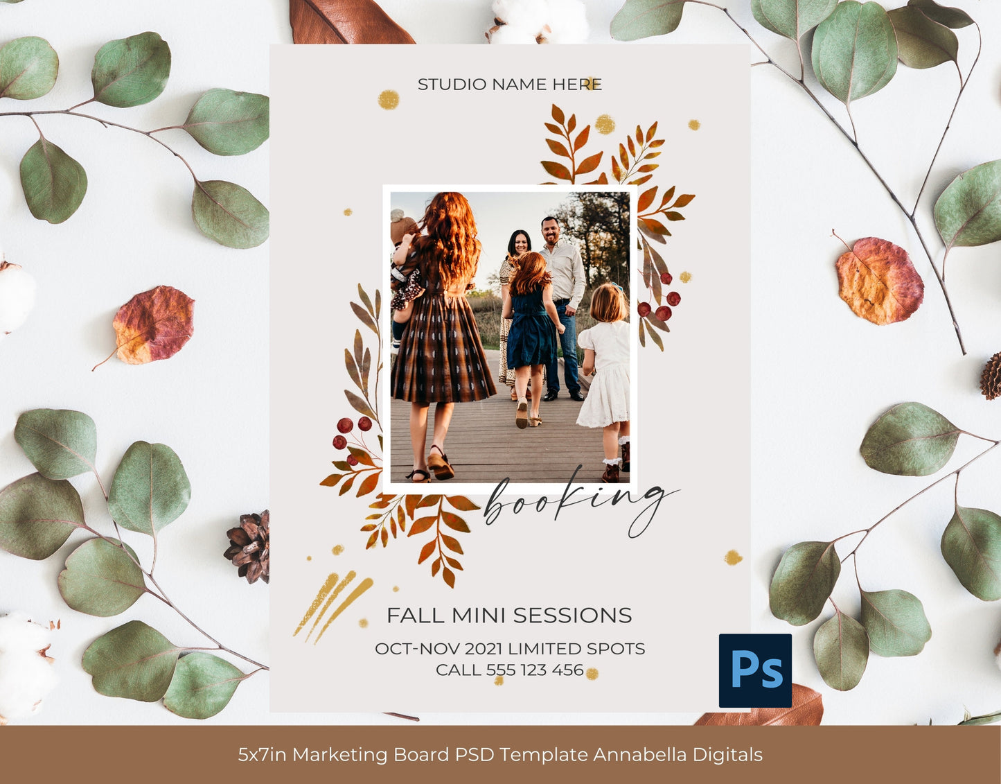 Fall Mini Session Template