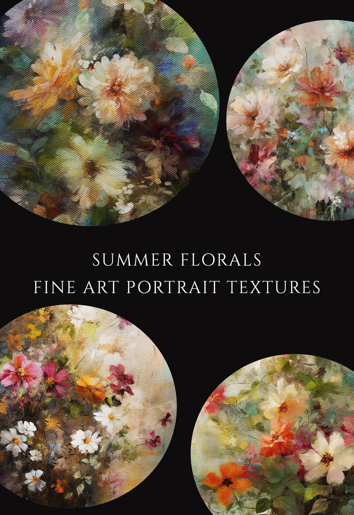 Summer Florals Fine Art Textures