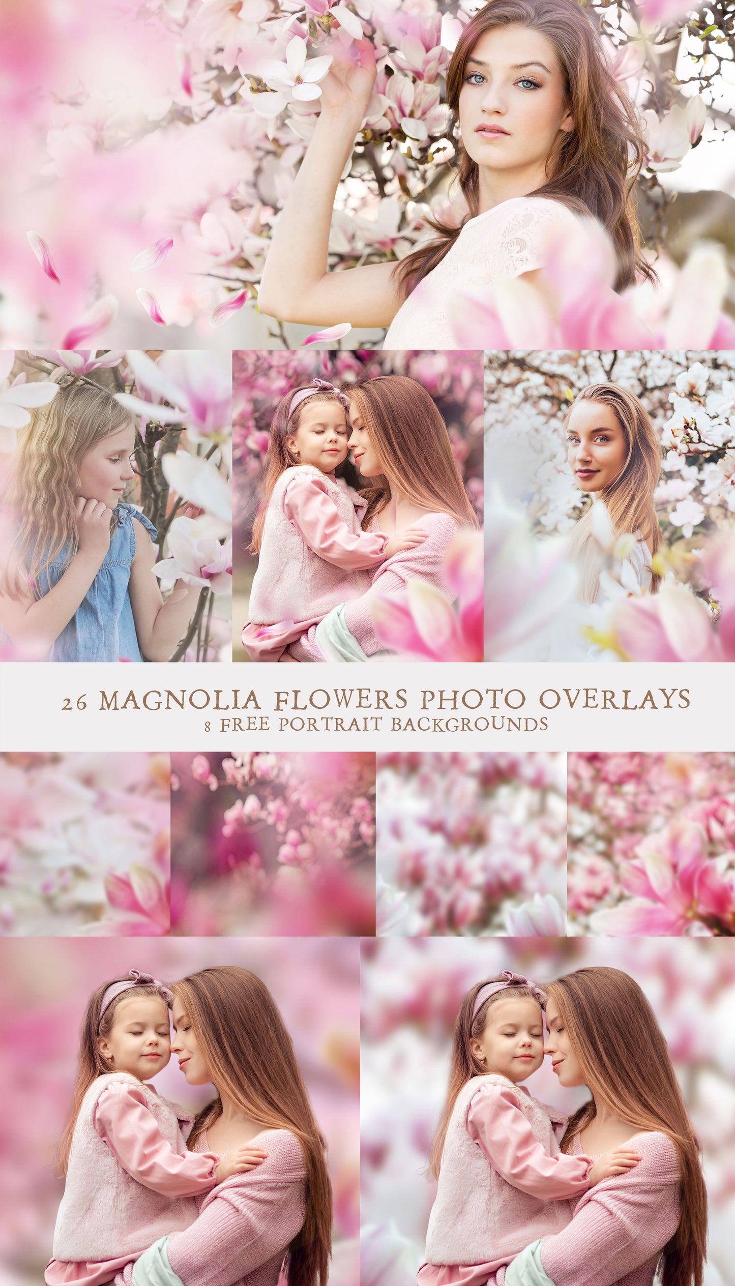 Magnolia Photo Overlays