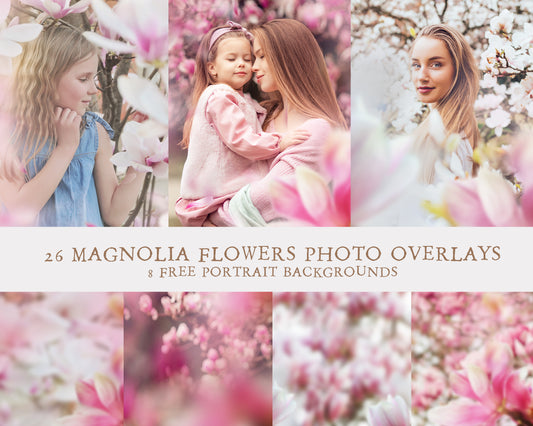 Magnolia Photo Overlays